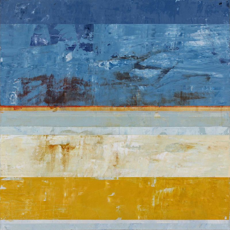 Greek Painting #2, 2022, acrylic on canvas, 32" x 32" by Clay Johnson