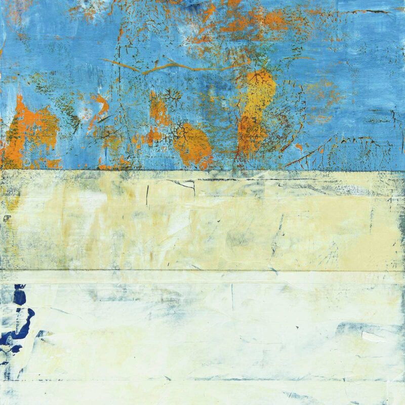 VSP #1, 2025, acrylic on paper, 7" x 5", by Clay Johnson