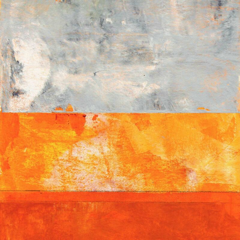 VSP #3, 2025, acrylic on paper, 7" x 5", by Clay Johnson