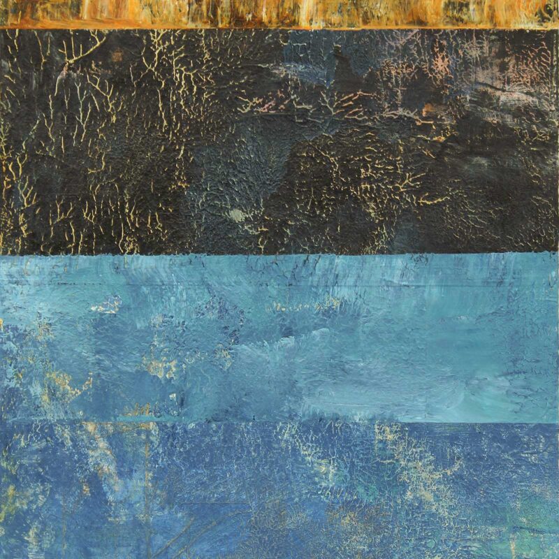 VSP #4, 2025, acrylic on paper, 7" x 5", by Clay Johnson