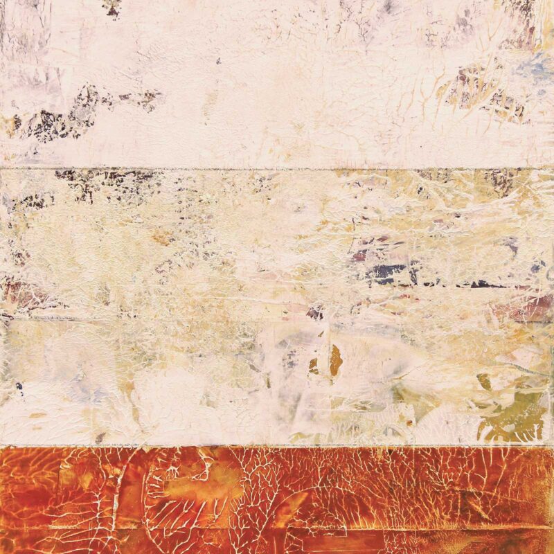 VSP #7, 2025, acrylic on paper, 7" x 5", by Clay Johnson