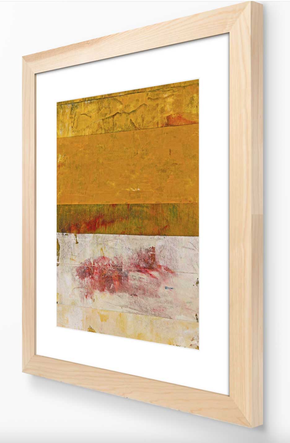 VSP #9, 2025, acrylic on paper, 10" x 8", by Clay Johnson