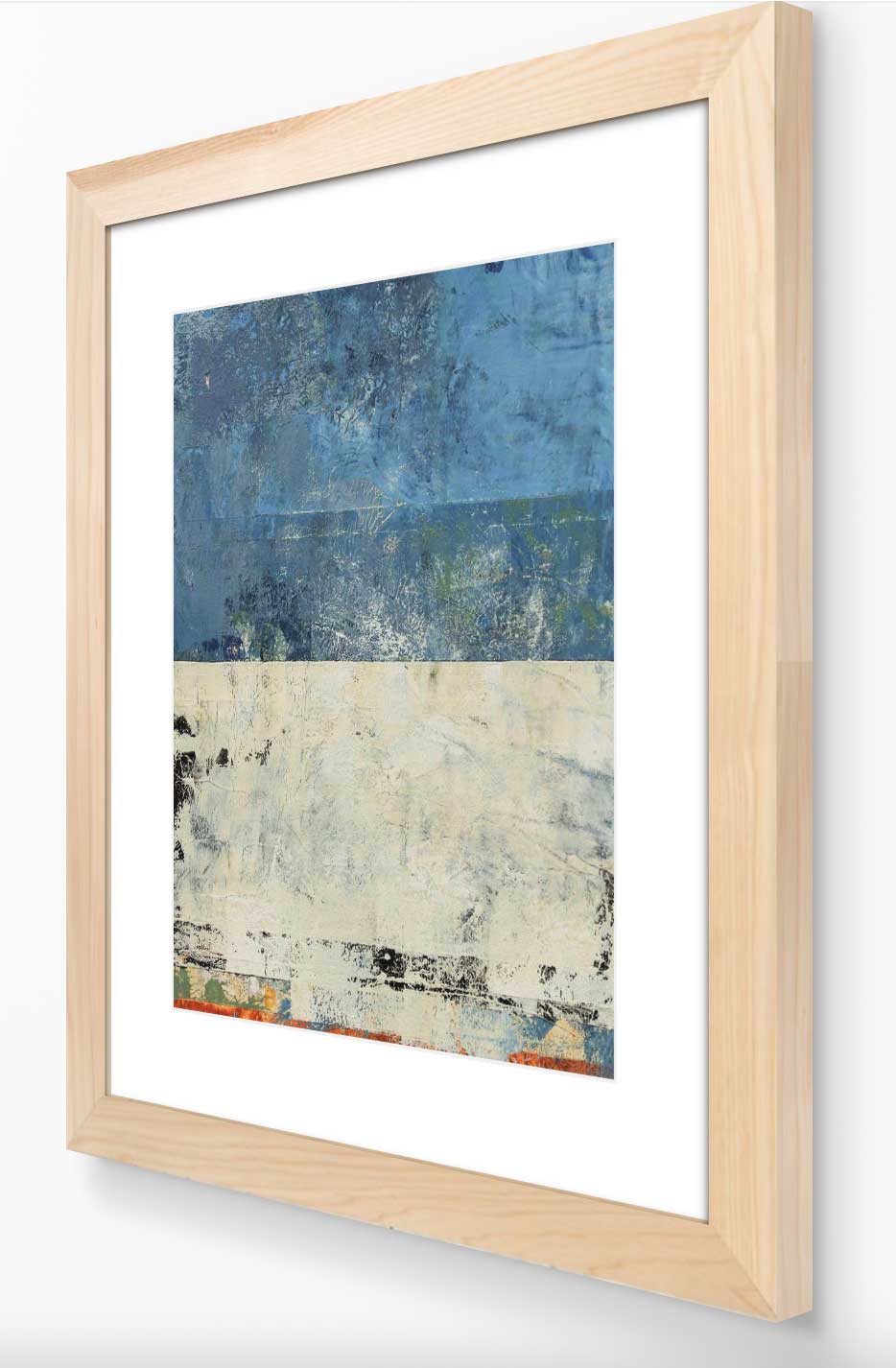 VSP #10, 2025, acrylic on paper, 10" x 8", by Clay Johnson