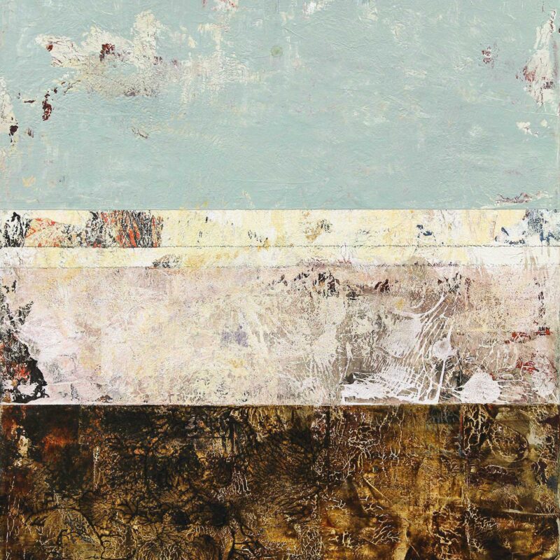 VSP #15, 2025, acrylic on paper, 10" x 8", by Clay Johnson